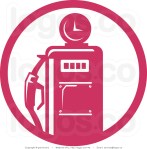 royalty-free-vector-logo-of-a-retro-pink-fuel-pump-by-patrimonio-743
